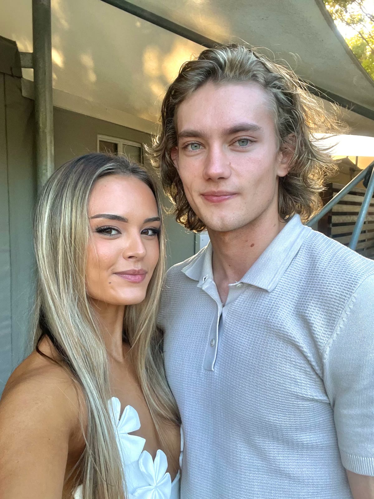 Chris and Leshé, the Perth couple behind Footloose Party Hire
